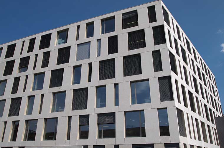 Fassade des Bürogebäudes der Aufsichtsbehörde ENSI